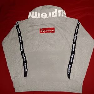 Supreme Logo Hoodie.